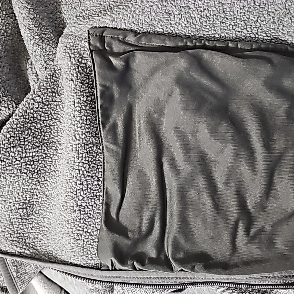 LL Bean slightly fitted size X large reg 100% polyester jacket coat gray - Picture 6 of 7